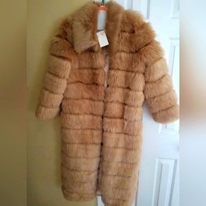 Faux Fur Coat